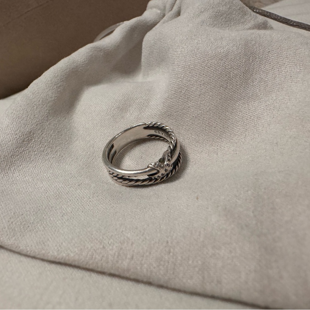 X CROSSOVER BAND RING - Picture 2 of 6